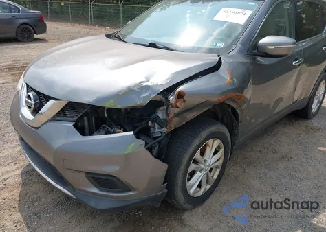 2015 Nissan Rogue Sv from USA, damaged, VIN KNMAT2MV5FP511748